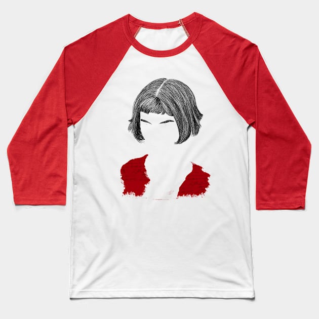 Amélie Baseball T-Shirt by njikshik